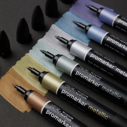 ProMarker Metallic Kappaleittain ryhmässä Kynät / Taiteilijakynät / Maalitussit @ Pen Store (128615_r)