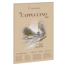 The Cappuccino Pad Luonnoslehtiö A4 120g ryhmässä Paperit ja Lehtiöt / Taiteilijalehtiöt / Luonnos- ja piirustuslehtiöt @ Pen Store (128673)