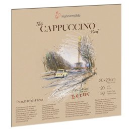 The Cappuccino Pad Luonnoslehtiö 20x20 cm 120g ryhmässä Paperit ja Lehtiöt / Taiteilijalehtiöt / Värillinen paperi @ Pen Store (128674)
