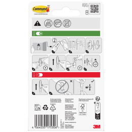 Command Adhesive Strips ryhmässä Askartelu ja Harrastus / Järjestää / Kehykset / Taulunripustus @ Pen Store (128719)