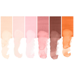 Goldfaber Aqua Dual Marker 6-setti Portrait ryhmässä Kynät / Taiteilijakynät / Maalitussit @ Pen Store (128730)