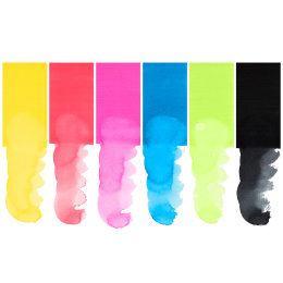 Goldfaber Aqua Dual Marker 6-setti Graffiti ryhmässä Kynät / Taiteilijakynät / Maalitussit @ Pen Store (128732)