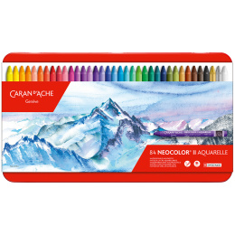 Neocolor II Aquarelle 84-sarja ryhmässä Taiteilijatarvikkeet / Liidut ja lyijyt / Pastelliliidut @ Pen Store (128896)