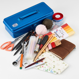 T320 Trunk Shape Toolbox Blue ryhmässä Askartelu ja Harrastus / Järjestää / Laatikko @ Pen Store (128961)