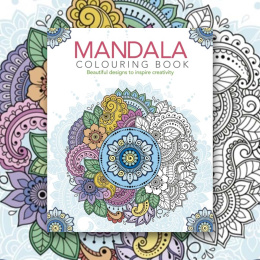 Mandala Colouring Book ryhmässä Askartelu ja Harrastus / Kirjat / Aikuisten värityskirjat @ Pen Store (129243)