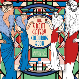 Great Gatsby Colouring Book ryhmässä Askartelu ja Harrastus / Kirjat / Aikuisten värityskirjat @ Pen Store (129245)