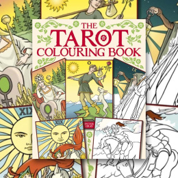 Tarot Colouring Book ryhmässä Askartelu ja Harrastus / Kirjat / Aikuisten värityskirjat @ Pen Store (129247)