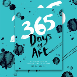 365 Days of Art ryhmässä Askartelu ja Harrastus / Kirjat / Inspiraatiokirjat @ Pen Store (129248)