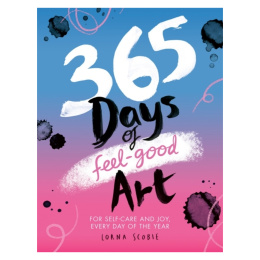 365 Days of Feel-good Art ryhmässä Askartelu ja Harrastus / Kirjat / Inspiraatiokirjat @ Pen Store (129250)