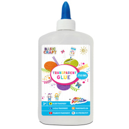 Transparent Glue 250ml ryhmässä Askartelu ja Harrastus / Harrastustarvikkeet / Liimat / Hobby-liima @ Pen Store (129315)