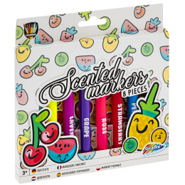Scented Markers 8-set ryhmässä Kids / Lastenkynät / Lasten tussit @ Pen Store (129326)