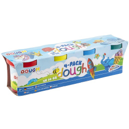 Play Dough 4-set ryhmässä Kids / Lasten askartelu ja värit / Savella askartelu @ Pen Store (129346)