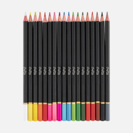 Colouring pencils 18-set Tin box ryhmässä Kynät / Taiteilijakynät / Värikynät @ Pen Store (129392)