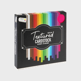 Textured Cardstock 15cm 80-pack ryhmässä Kids / Hauskaa oppimista / Paperi ja Piirustusalusta Lapsille @ Pen Store (129399)