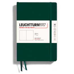 Notebook A5 Softcover Forest Green ryhmässä Paperit ja Lehtiöt / Kirjoitus ja muistiinpanot / Muistikirjat @ Pen Store (129439_r)