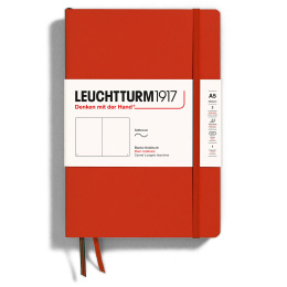 Notebook A5 Softcover Fox Red ryhmässä Paperit ja Lehtiöt / Kirjoitus ja muistiinpanot / Muistikirjat @ Pen Store (129442_r)