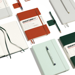 Notebook A5 Softcover Mint Green ryhmässä Paperit ja Lehtiöt / Kirjoitus ja muistiinpanot / Muistikirjat @ Pen Store (129448_r)