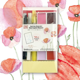 Aquarel Kit 6-setti Flowers ryhmässä Taiteilijatarvikkeet / Taiteilijasetit / Maalaussetit @ Pen Store (129612)