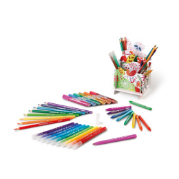 Coloring set 50 kpl ryhmässä Kids / Lastenkynät / Lasten tussit @ Pen Store (129640)