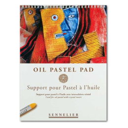 Oil Pastel Pad 340g 24x32cm 12 sheets ryhmässä Paperit ja Lehtiöt / Taiteilijalehtiöt / Pastellilehtiöt @ Pen Store (129826)