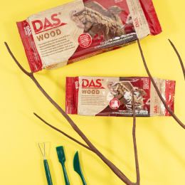 Muovailusavi 700 g Wood ryhmässä Askartelu ja Harrastus / Askartelu / Muovailusavi / Ilmakovettuva savi @ Pen Store (129927)