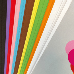 Värillinen paperi A4 50 arkkia 220g ryhmässä Paperit ja Lehtiöt / Taiteilijalehtiöt / Värillinen paperi @ Pen Store (129945)
