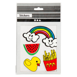 3D Soft Stickers 1 arkki ryhmässä Kids / Hauskaa oppimista / Stickers @ Pen Store (130009)
