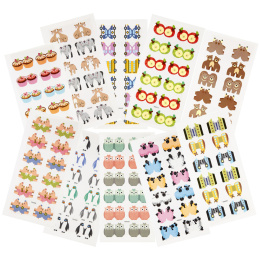 Stickers Index tabs 20 arkki ryhmässä Kids / Hauskaa oppimista / Tarrat @ Pen Store (130010)