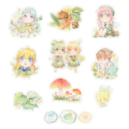 Washi Stickers Anime ryhmässä Kids / Hauskaa oppimista / Stickers @ Pen Store (130013)