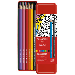 Keith Haring Limited Edition Colour Set ryhmässä Kynät / Taiteilijakynät / Värikynät @ Pen Store (130246)