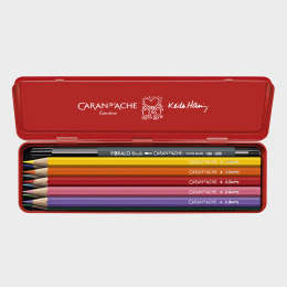Keith Haring Limited Edition Colour Set ryhmässä Kynät / Taiteilijakynät / Värikynät @ Pen Store (130246)