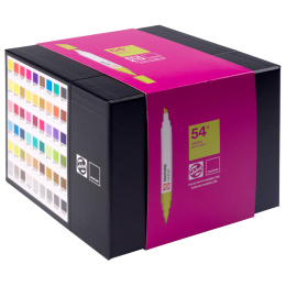 Marker 54 kpl ryhmässä Kynät / Taiteilijakynät / Maalitussit @ Pen Store (130475)