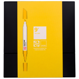 Marker 9 kpl Yellow ryhmässä Kynät / Taiteilijakynät / Maalitussit @ Pen Store (130483)