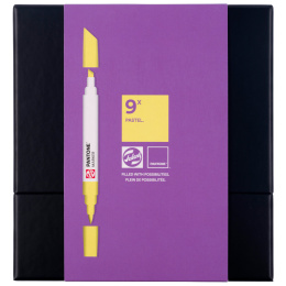 Marker 9 kpl Pastel ryhmässä Kynät / Taiteilijakynät / Maalitussit @ Pen Store (130495)