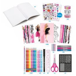Barbie Scrapbooking Giftset 55 kpl ryhmässä Kids / Hauskaa oppimista / Lahjat lapsille @ Pen Store (130556)