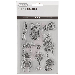 Clear Stamps Hyönteiset ryhmässä Askartelu ja Harrastus / Harrastustarvikkeet / Leimasimet @ Pen Store (130560)