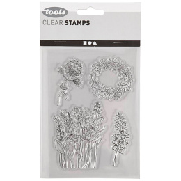 Clear Stamps Kasvit ryhmässä Askartelu ja Harrastus / Harrastustarvikkeet / Leimasimet @ Pen Store (130563)