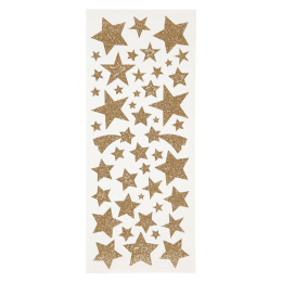 Stickers Kultaisia tähtiä 2 arkkia ryhmässä Kids / Hauskaa oppimista / Stickers @ Pen Store (130586)