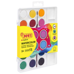 Akvarellivärisarja 18 kpl ryhmässä Kids / Lasten askartelu ja värit / Lasten maali / Vesivärit lapsille / Vesiväri @ Pen Store (130614)