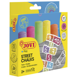 Suuret katuliidut Jumbo 6-setti ryhmässä Kids / Lomat ja vuodenajat lapsille / Ulkoleikit / Katuliidut @ Pen Store (130625)