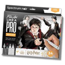 Art Kit 24-set Harry Potter ryhmässä Kynät / Taiteilijakynät / Maalitussit @ Pen Store (130635)