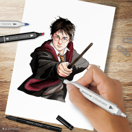 Art Kit 24-set Harry Potter ryhmässä Kynät / Taiteilijakynät / Maalitussit @ Pen Store (130635)