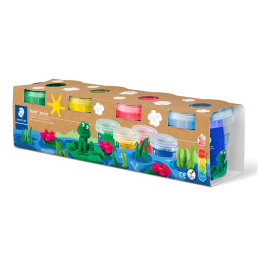 Noris Muovailusavi Basic 4 x 130 g ryhmässä Kids / Lasten askartelu ja värit / Muovailuvaha lapsille / Muovailuvaha lapsille @ Pen Store (130642)