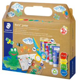 Noris Junior Sormivärit ja askartelusetti ryhmässä Kids / Lasten askartelu ja värit / Lasten maali / Sormivärit @ Pen Store (130646)