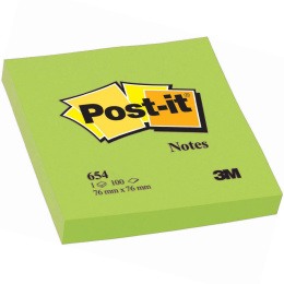 Post-it 76x76 Neonvihreä ryhmässä Paperit ja Lehtiöt / Kirjoitus ja muistiinpanot / Post-it ja muistilaput @ Pen Store (130678)