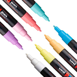 PC-3M Soft Colours 8-setti ryhmässä Kynät / Taiteilijakynät / Akryylitussit @ Pen Store (130698)