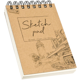 Luonnoslehtiö spiraali 11x16,5cm ryhmässä Paperit ja Lehtiöt / Taiteilijalehtiöt / Luonnos- ja piirustuslehtiöt @ Pen Store (130728)