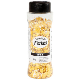 Terrazzo Flakes 90g Keltainen ryhmässä Askartelu ja Harrastus / Askartelu / Tee se itse @ Pen Store (130769)