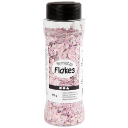 Terrazzo Flakes 90g Violetti ryhmässä Askartelu ja Harrastus / Askartelu / Tee se itse @ Pen Store (130771)