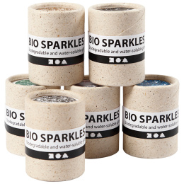 Bio-glitter 10g ryhmässä Askartelu ja Harrastus / Askartelu / Tee se itse @ Pen Store (130791_r)
